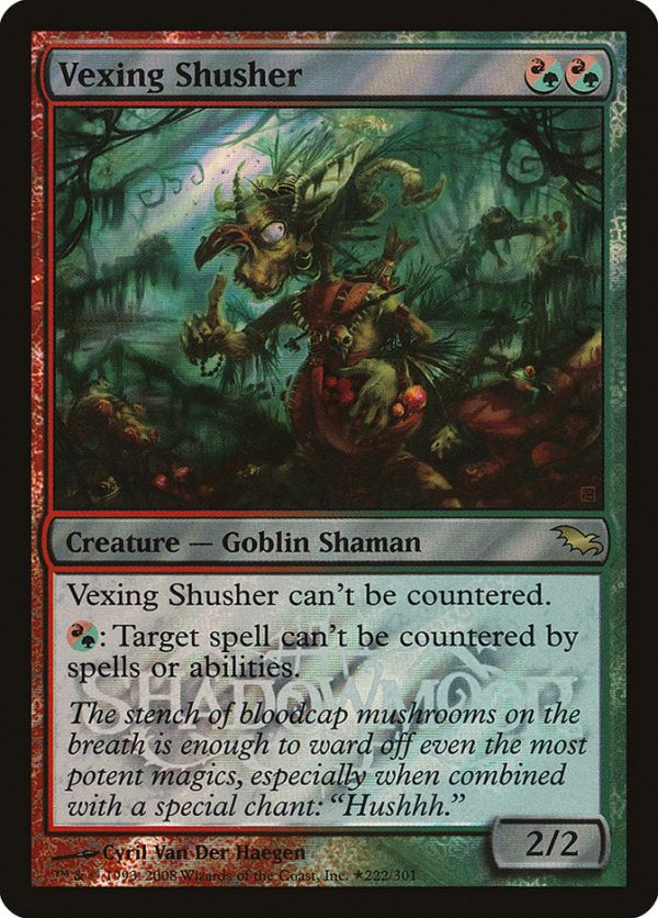 Vexing Shusher (Launch) [Shadowmoor Promos] Online