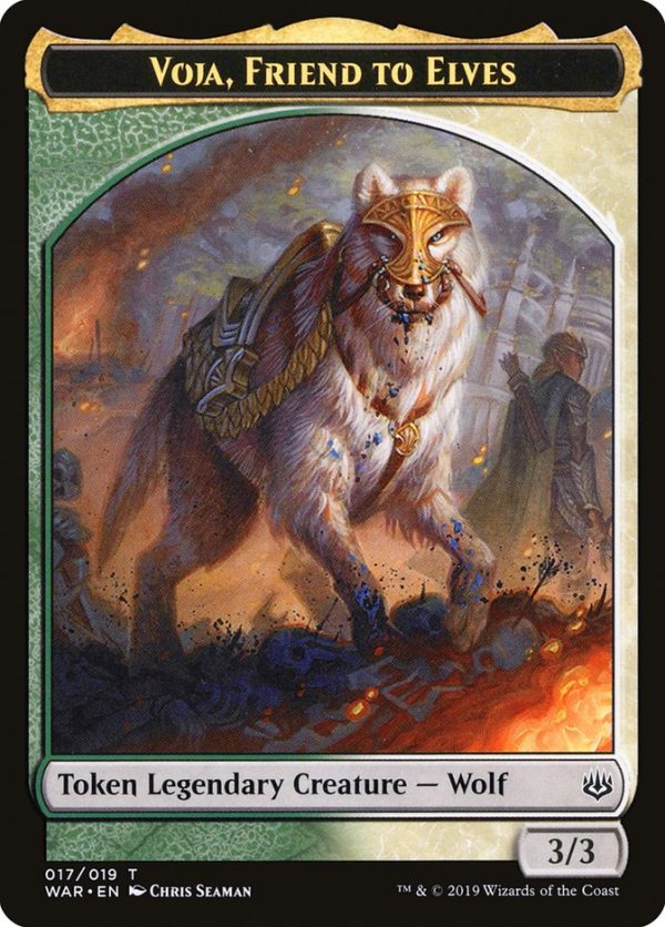 Voja, Friend to Elves Token [War of the Spark Tokens] Hot on Sale