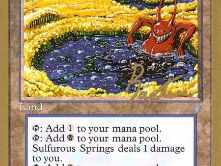 Sulfurous Springs (George Baxter) [Pro Tour Collector Set] For Discount