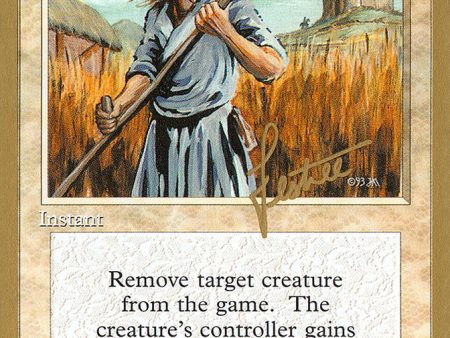 Swords to Plowshares (Bertrand Lestree) [Pro Tour Collector Set] Online