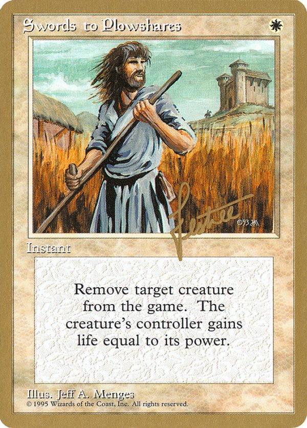 Swords to Plowshares (Bertrand Lestree) [Pro Tour Collector Set] Online