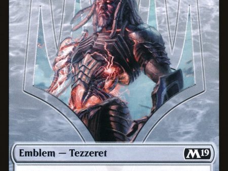 Tezzeret, Artifice Master Emblem [Core Set 2019 Tokens] Online Sale