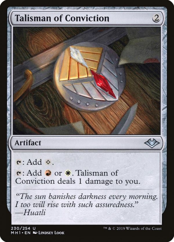 Talisman of Conviction [Modern Horizons] Cheap