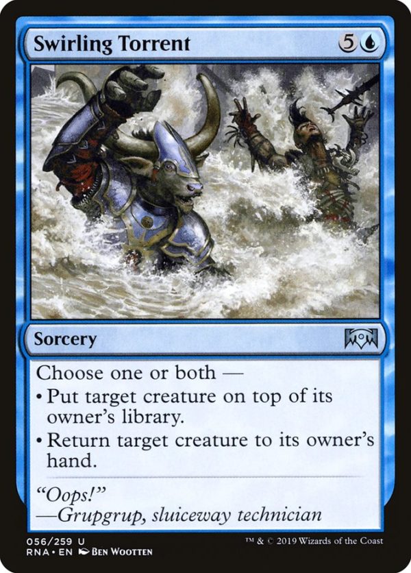 Swirling Torrent [Ravnica Allegiance] For Cheap