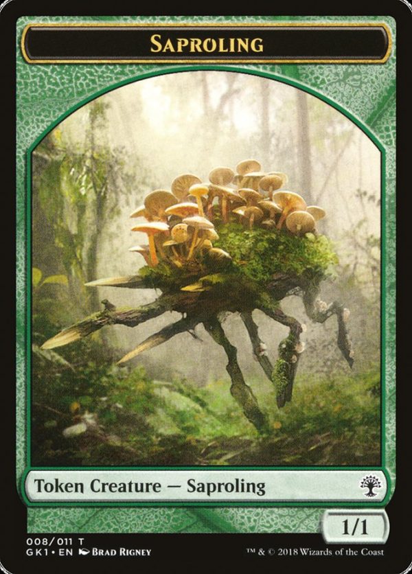 Voja    Saproling Double-Sided Token [Guilds of Ravnica Guild Kit Tokens] on Sale