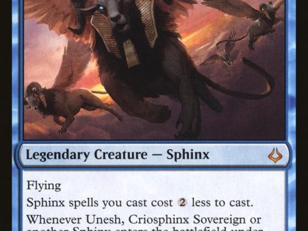 Unesh, Criosphinx Sovereign [Hour of Devastation] For Discount