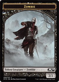 Zombie    Thopter Double-Sided Token (Game Night) [Core Set 2019 Tokens] Sale