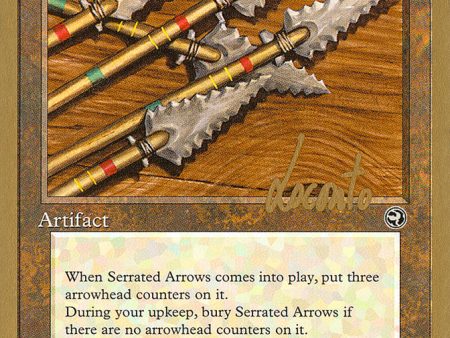 Serrated Arrows (Michael Loconto) (SB) [Pro Tour Collector Set] Discount