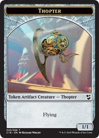 Thopter (025)    Servo Double-Sided Token [Commander 2018 Tokens] Hot on Sale