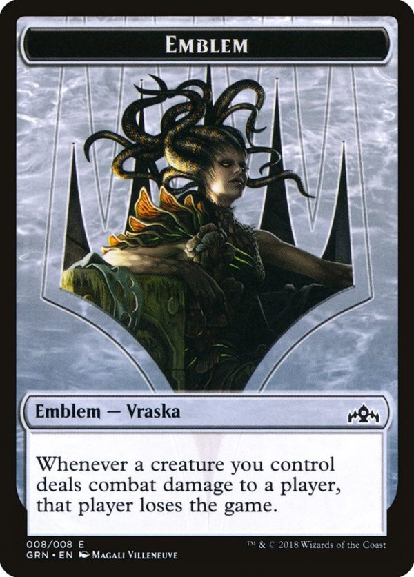 Vraska, Golgari Queen Emblem [Guilds of Ravnica Tokens] Hot on Sale