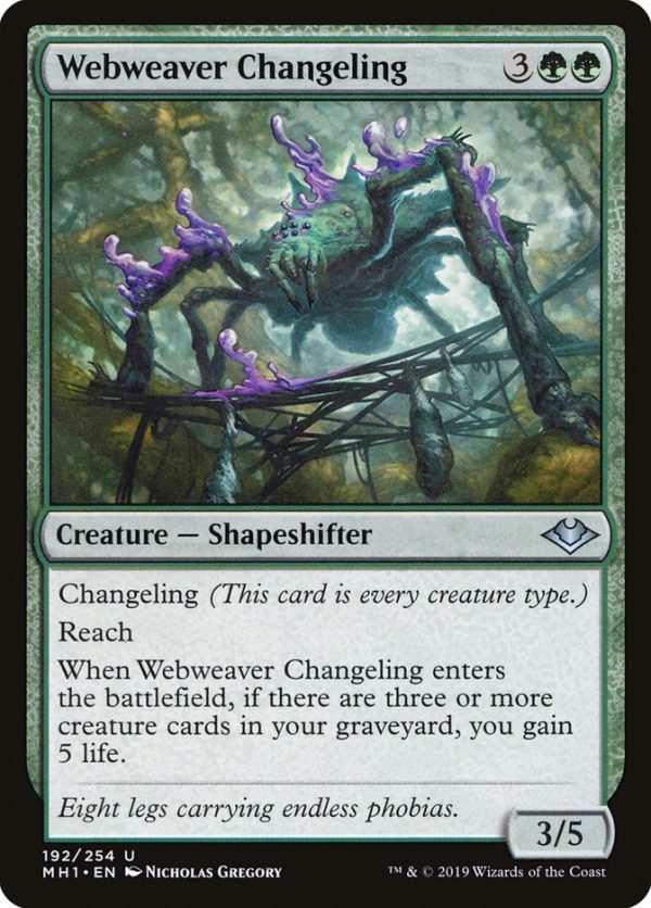 Webweaver Changeling [Modern Horizons] For Discount