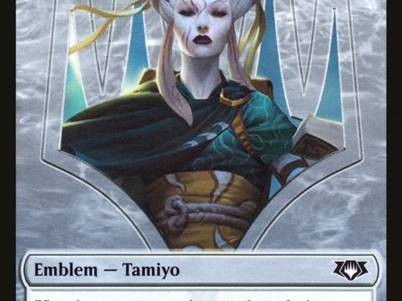 Tamiyo, the Moon Sage Emblem [Mythic Edition Tokens] Online Hot Sale