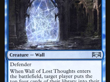 Wall of Lost Thoughts [Ravnica Allegiance] Supply