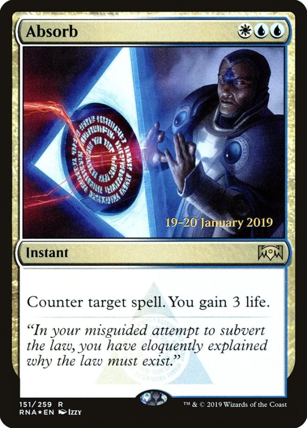 Absorb [Ravnica Allegiance Prerelease Promos] Fashion