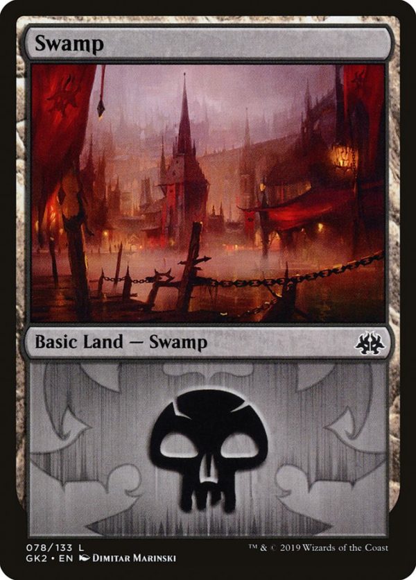 Swamp (78) [Ravnica Allegiance Guild Kit] Online Sale