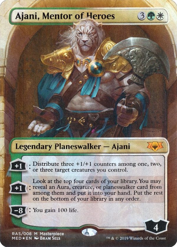 Ajani, Mentor of Heroes [Mythic Edition] Hot on Sale