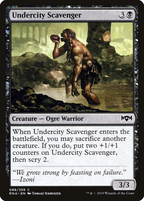 Undercity Scavenger [Ravnica Allegiance] For Discount