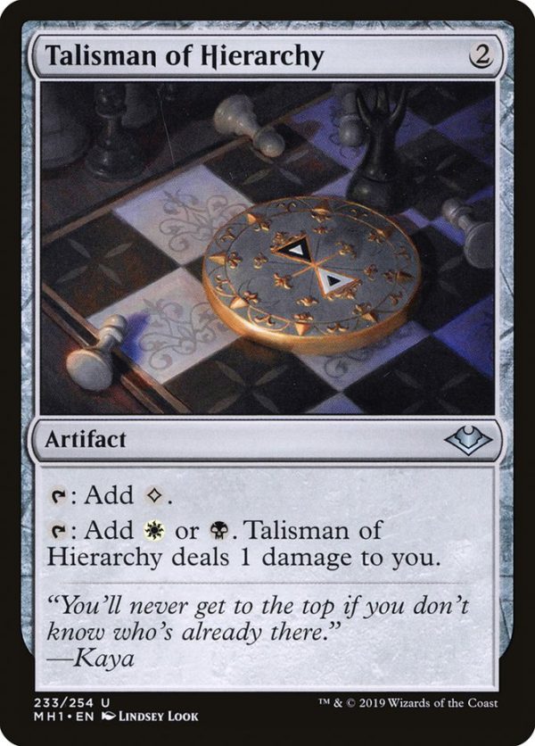 Talisman of Hierarchy [Modern Horizons] Discount