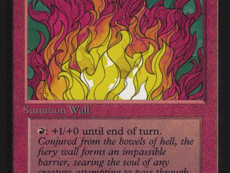 Wall of Fire [Alpha Edition] For Discount