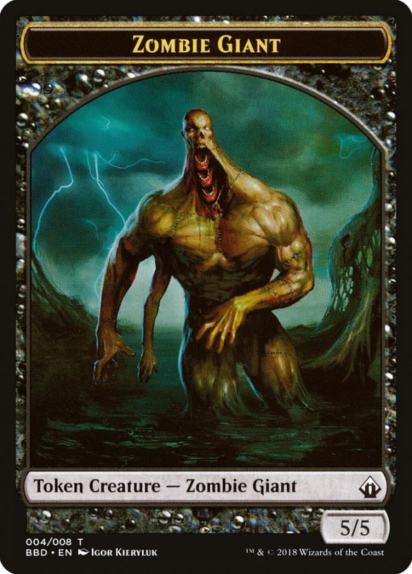 Zombie Giant Token [Battlebond Tokens] Sale