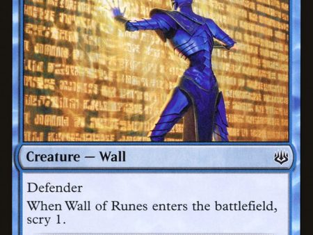 Wall of Runes [War of the Spark] on Sale