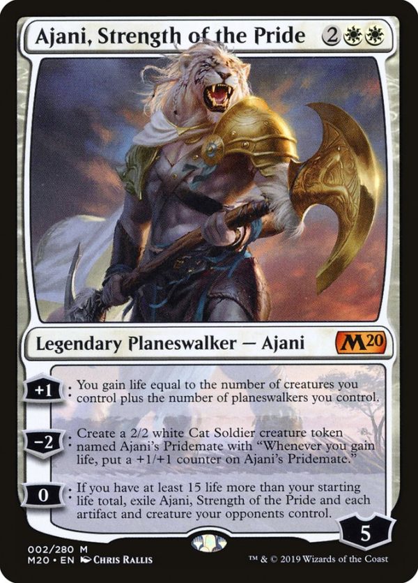 Ajani, Strength of the Pride [Core Set 2020] Online now