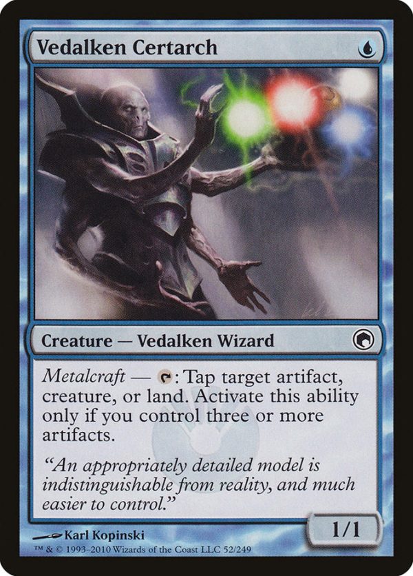 Vedalken Certarch [Scars of Mirrodin] Supply