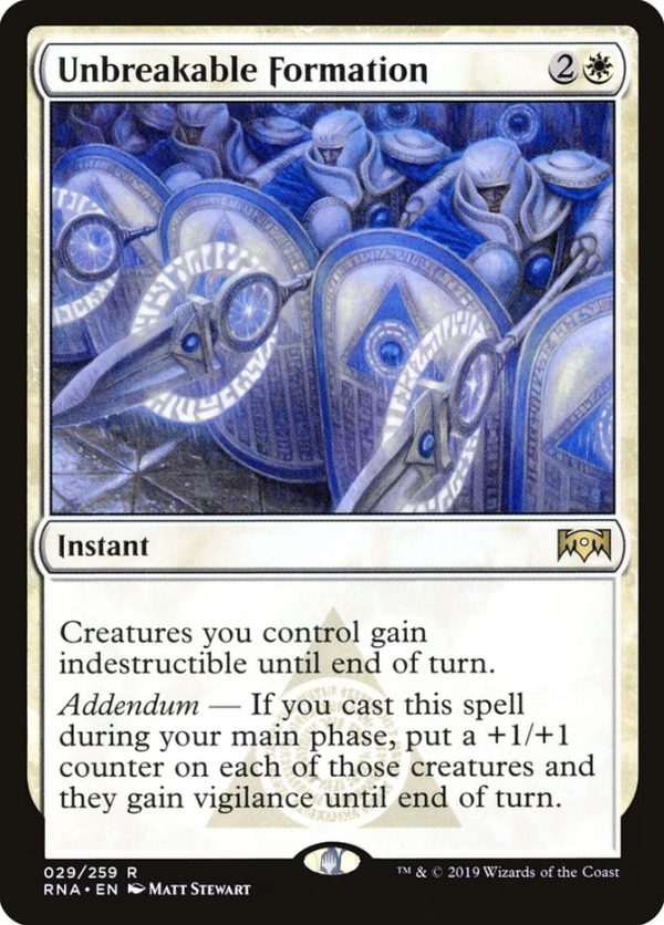 Unbreakable Formation [Ravnica Allegiance] Hot on Sale