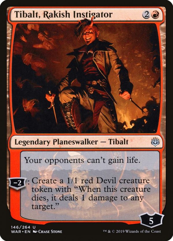 Tibalt, Rakish Instigator [War of the Spark] Online