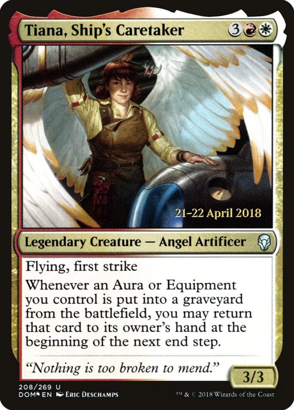 Tiana, Ship s Caretaker [Dominaria Prerelease Promos] Online Hot Sale