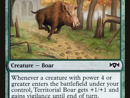 Territorial Boar [Ravnica Allegiance] For Cheap