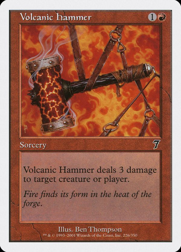 Volcanic Hammer [Seventh Edition] Online now