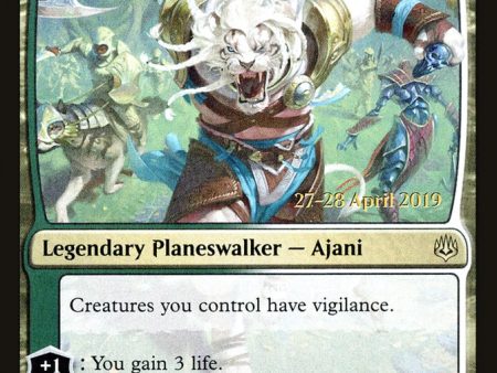 Ajani, the Greathearted [War of the Spark Prerelease Promos] For Sale