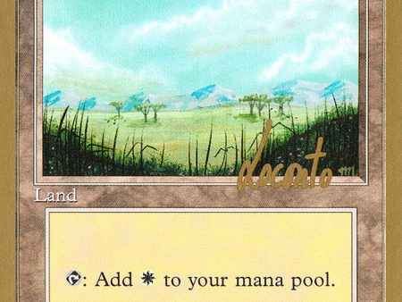 Plains (ml365) (Michael Loconto) [Pro Tour Collector Set] Fashion