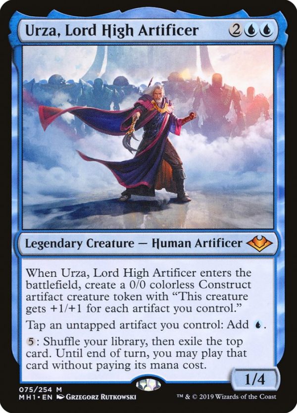 Urza, Lord High Artificer [Modern Horizons] Online now