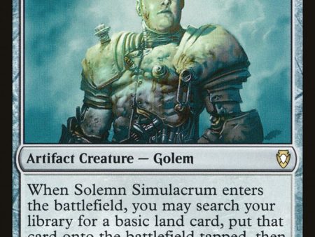 Solemn Simulacrum (218 312) [Commander Anthology Volume II] For Discount