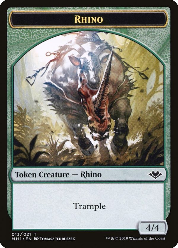 Zombie (007)    Rhino (013) Double-Sided Token [Modern Horizons Tokens] Online now