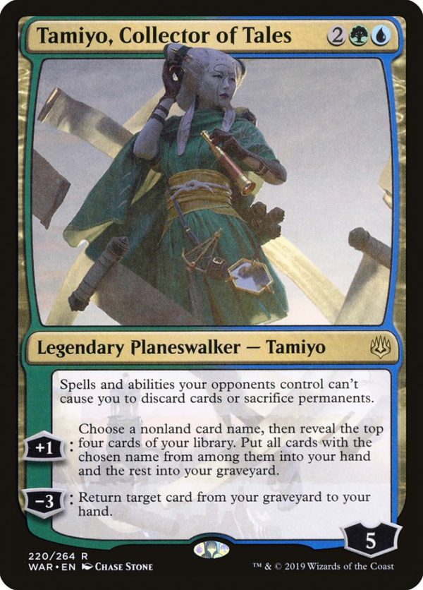 Tamiyo, Collector of Tales [War of the Spark] For Sale