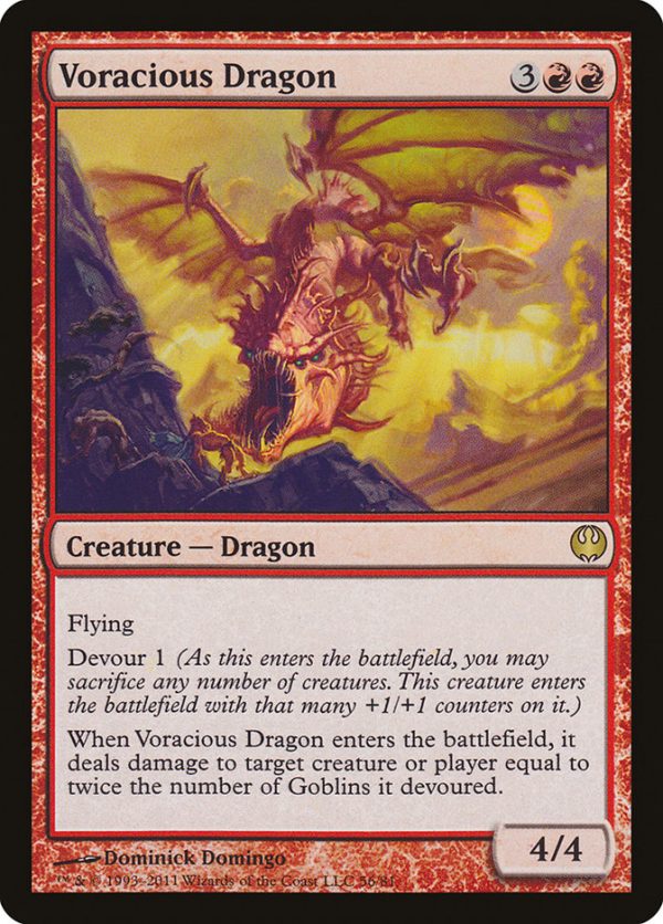 Voracious Dragon [Duel Decks: Knights vs. Dragons] Hot on Sale