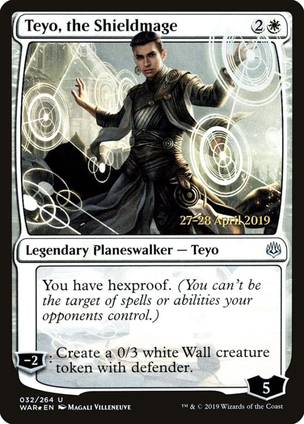 Teyo, the Shieldmage [War of the Spark Prerelease Promos] Online