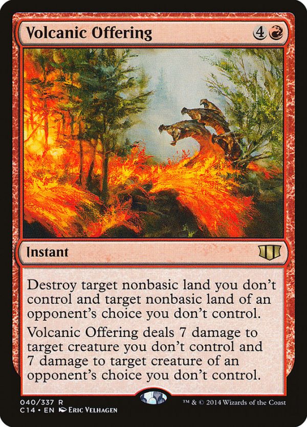 Volcanic Offering [Commander 2014] Supply