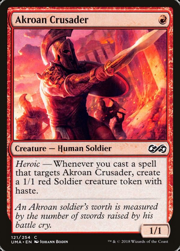 Akroan Crusader [Ultimate Masters] Hot on Sale