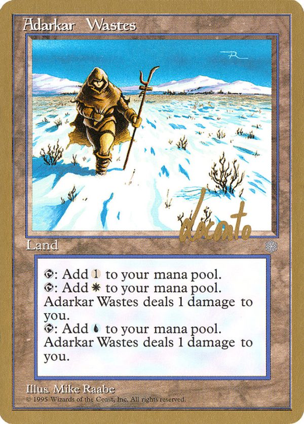 Adarkar Wastes (Michael Loconto) [Pro Tour Collector Set] Discount