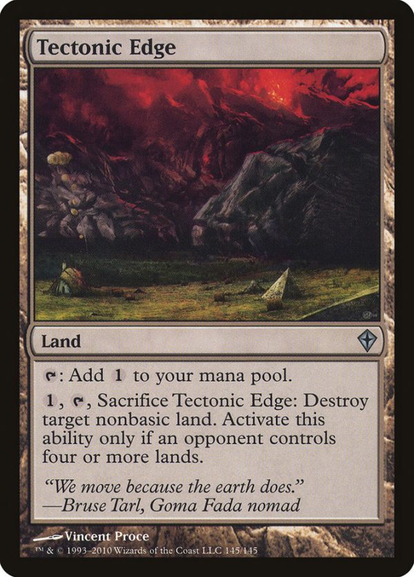 Tectonic Edge [Worldwake] Discount