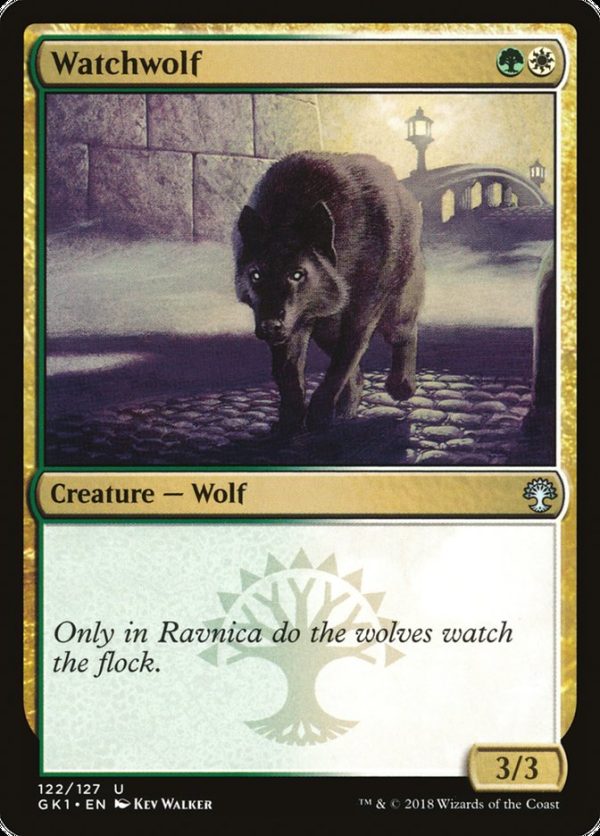 Watchwolf [Guilds of Ravnica Guild Kit] Supply