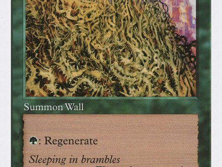 Wall of Brambles [Fifth Edition] Discount