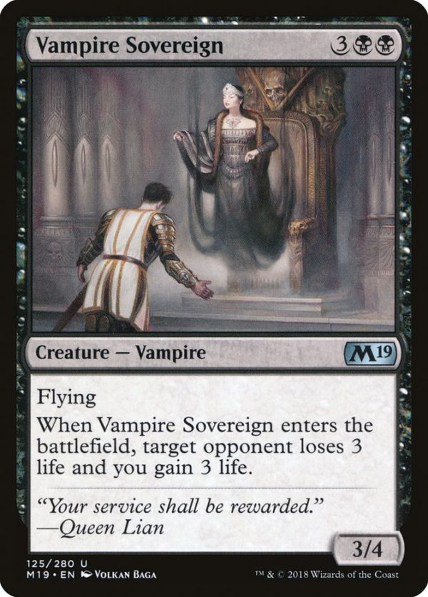 Vampire Sovereign [Core Set 2019] Online