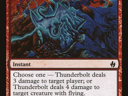 Thunderbolt [Premium Deck Series: Fire and Lightning] Hot on Sale