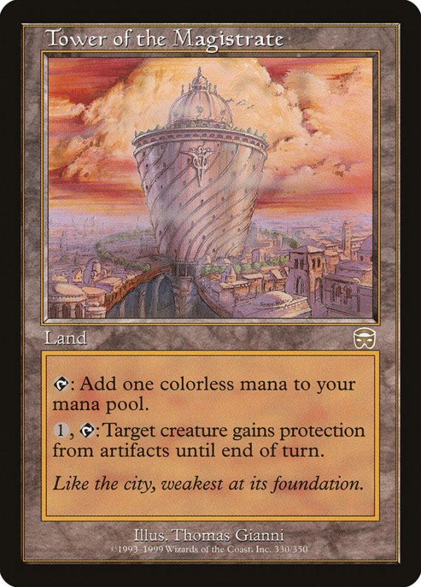 Tower of the Magistrate [Mercadian Masques] Online now