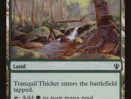 Tranquil Thicket [Archenemy] on Sale